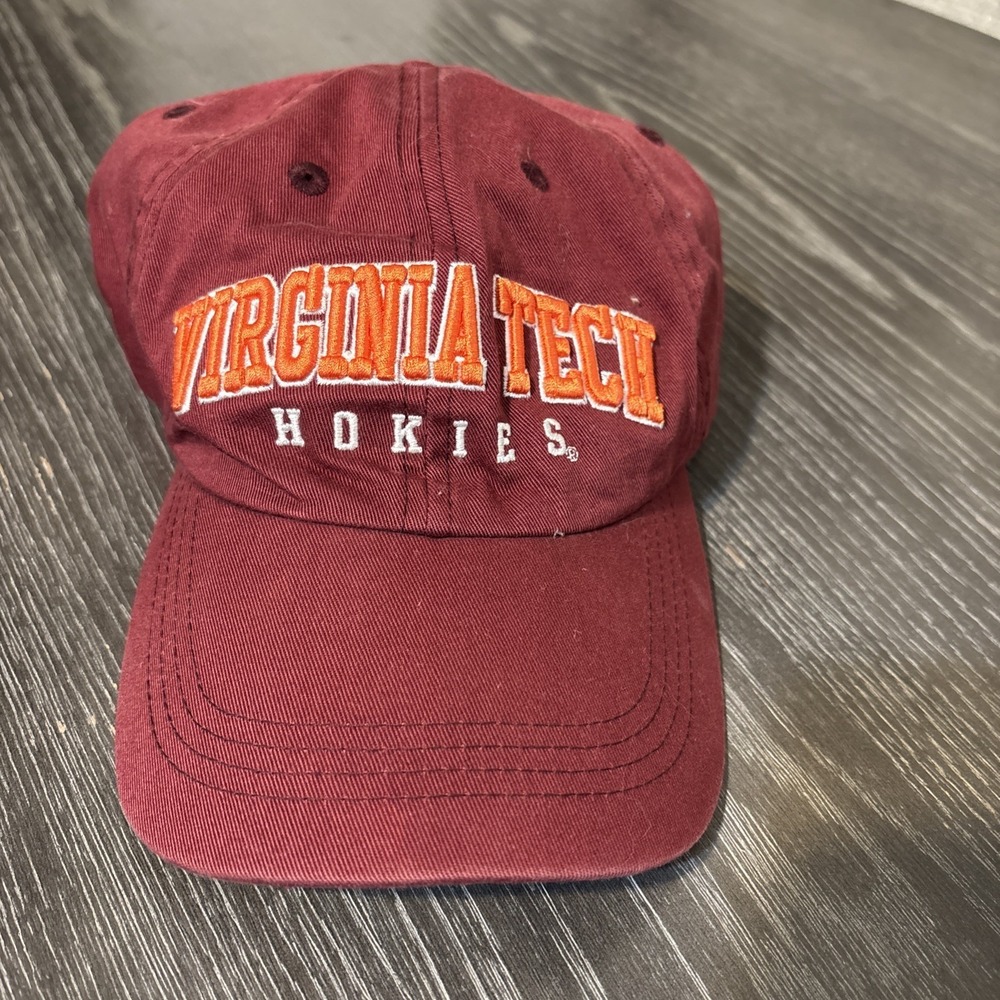 Virginia Tech Hokies Maroon Baseball Cap Hat Strap-back Champion